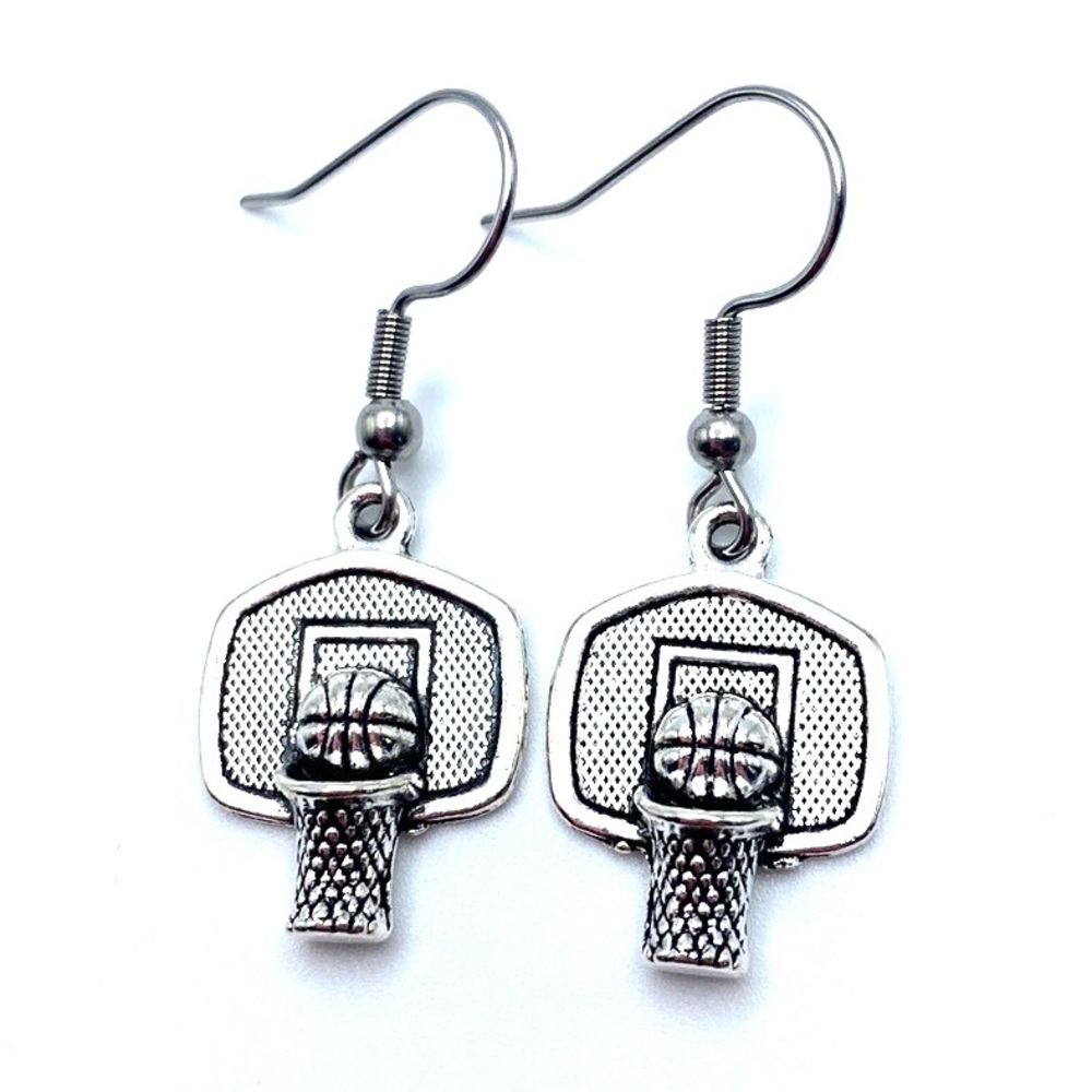 Basketball Earrings